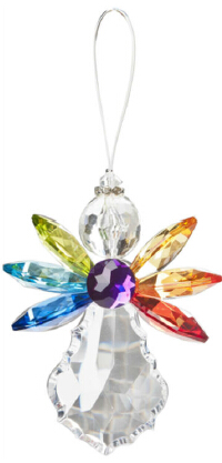 Rainbow angel Ornament